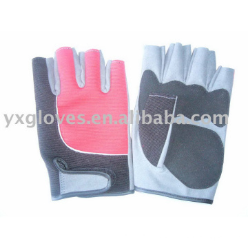 Half Finger Glove-Leather Glove-Sports Glove-Safety Glove